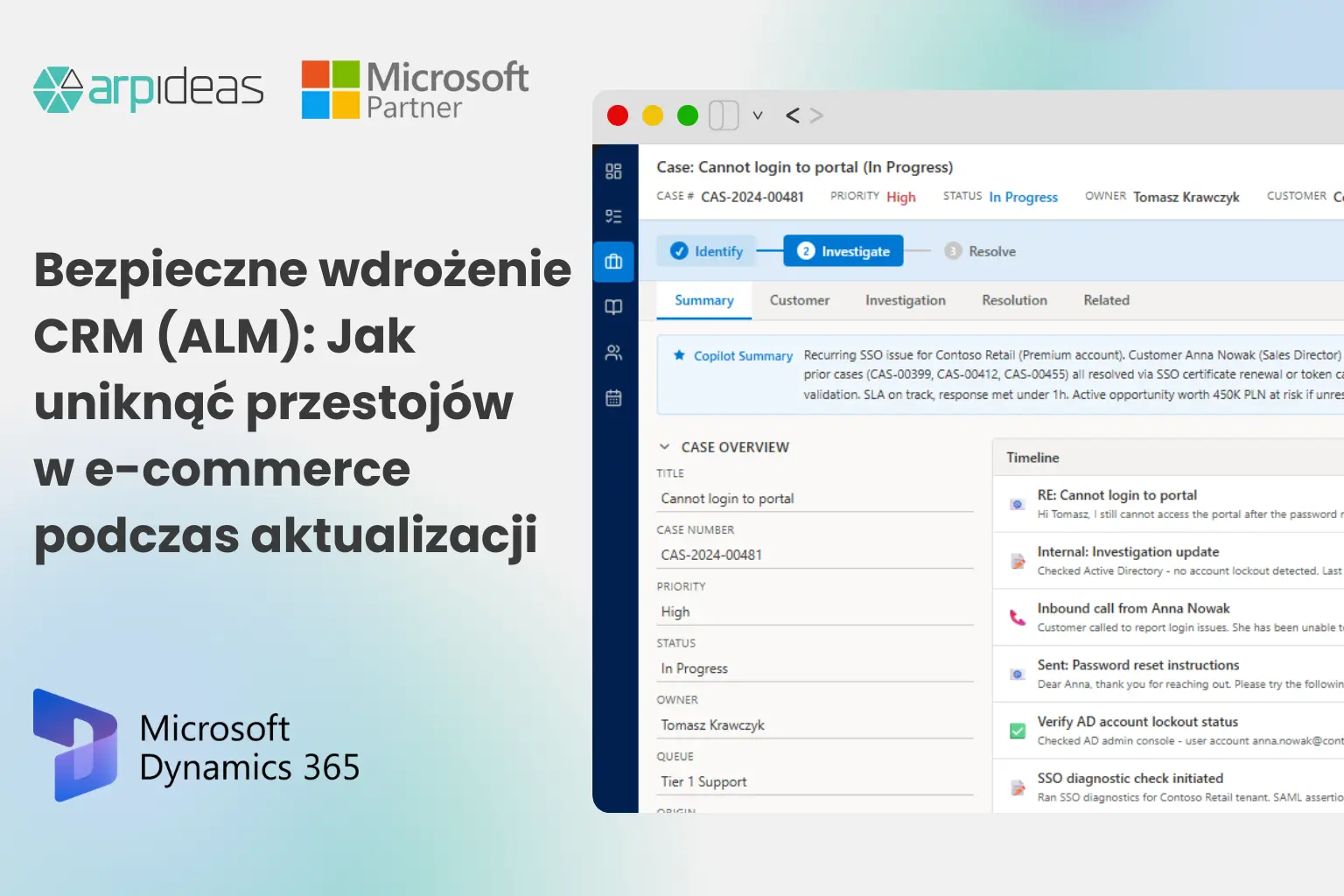 Bezpieczne wdrożenie CRM (ALM) - Jak uniknąć przestojów w e-commerce podczas aktualizacji