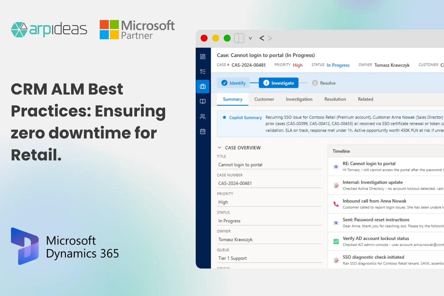 CRM ALM Best Practices: Ensuring zero downtime for Retail.