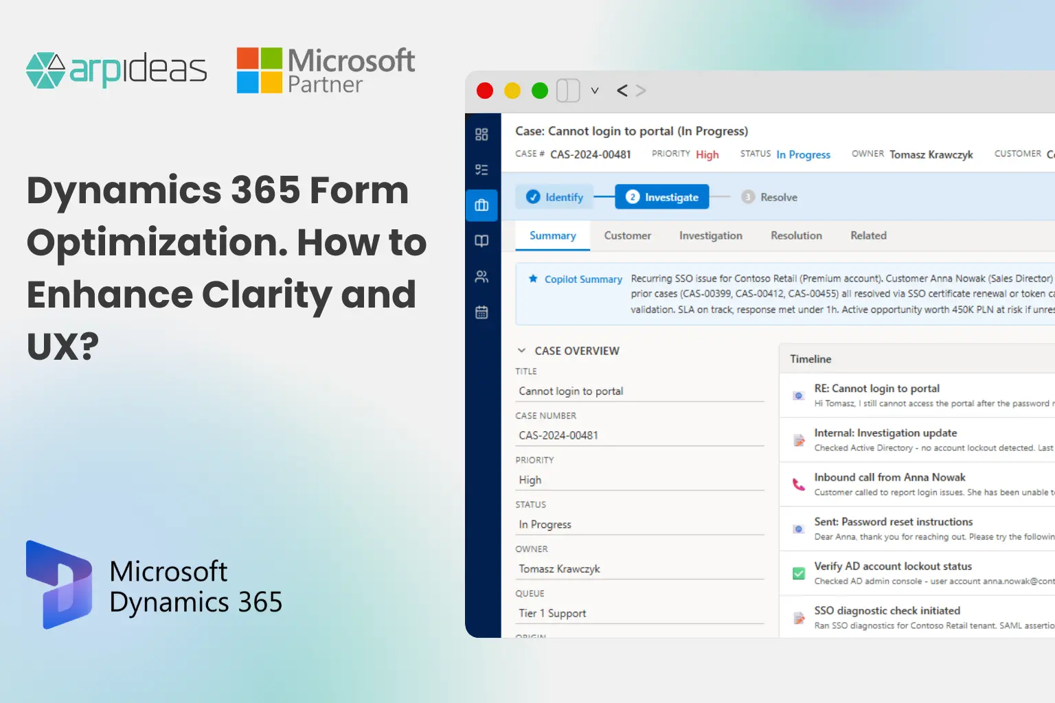 Dynamics 365 Form Optimization: How to Enhance Clarity and UX?