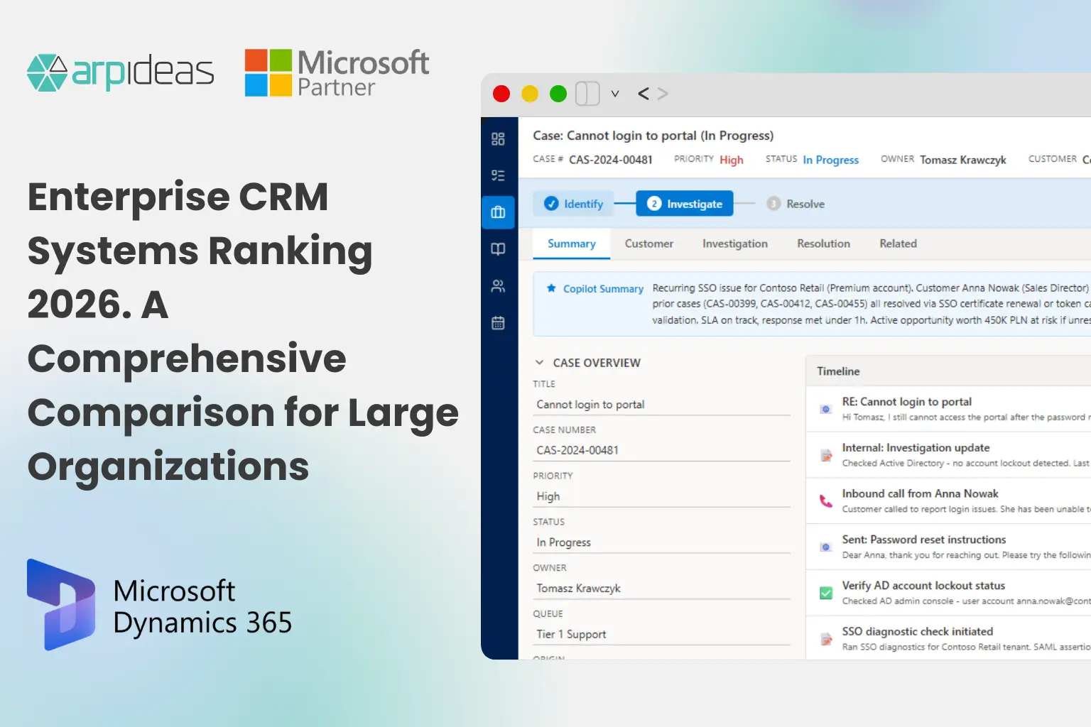 Enterprise CRM Systems Ranking 2026. A Comprehensive Comparison for Large Organizations