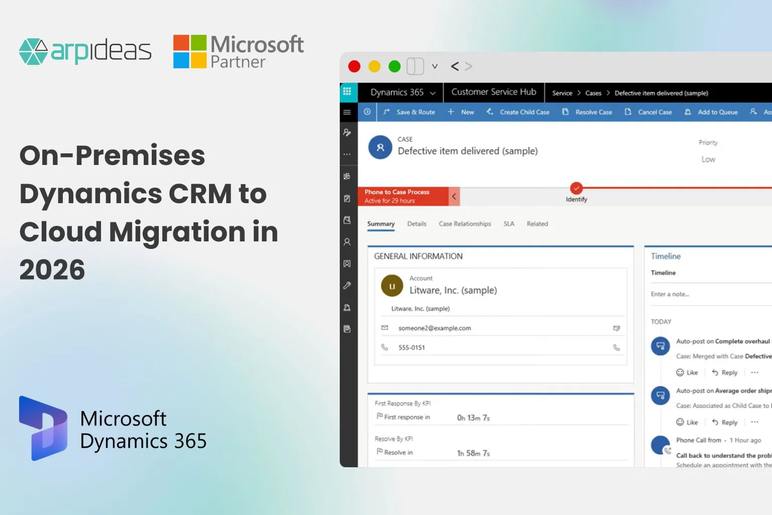On-Premises Dynamics CRM to Cloud Migration in 2026