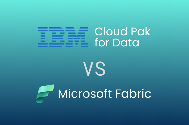 IBM Cloud Pak for Data vs Microsoft Fabric: A Comparison of Data Platforms