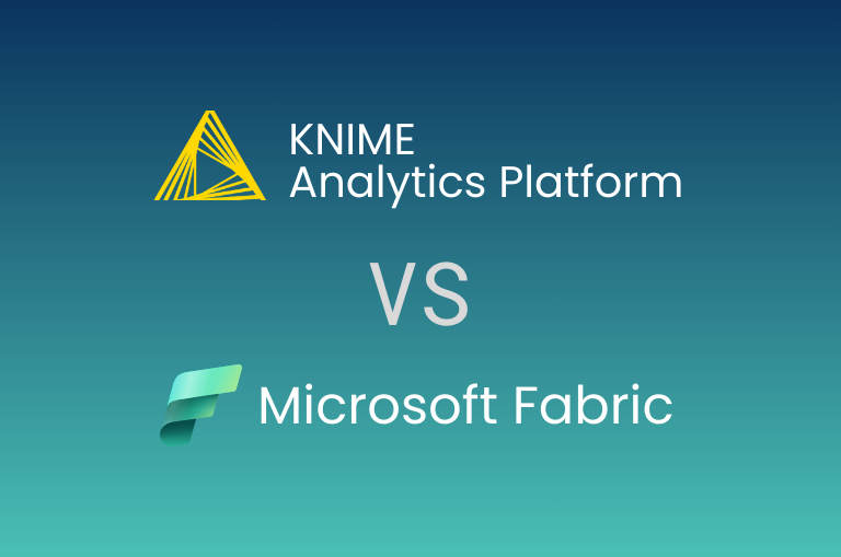 KNIME Analytics Platform vs Microsoft Fabric: Data Platform Comparison
