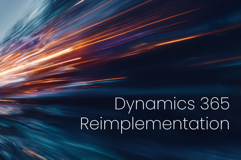 Dynamics 365 Reimplementation