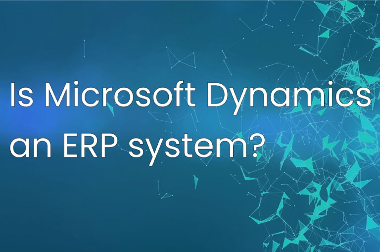 Is Microsoft Dynamics an ERP system?